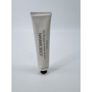 Josie Maran Warm Amber Whipped Argan Oil Body Butter  2.37 oz SEALED TUBE